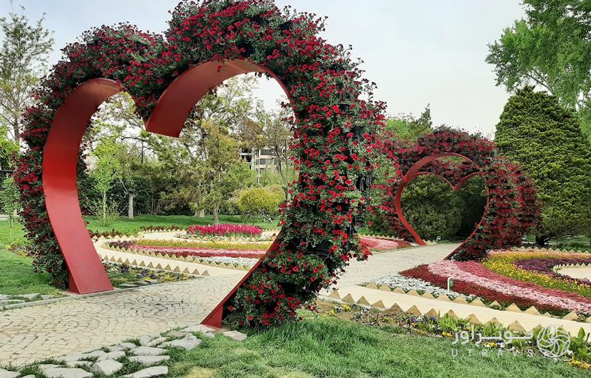 مجموعه گل های باغ گل اصفهان
